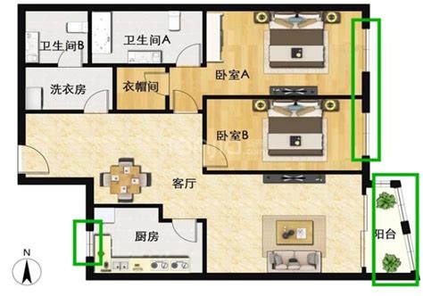 房屋朝向|如何看房子方位朝向：打造理想居住环境的指南